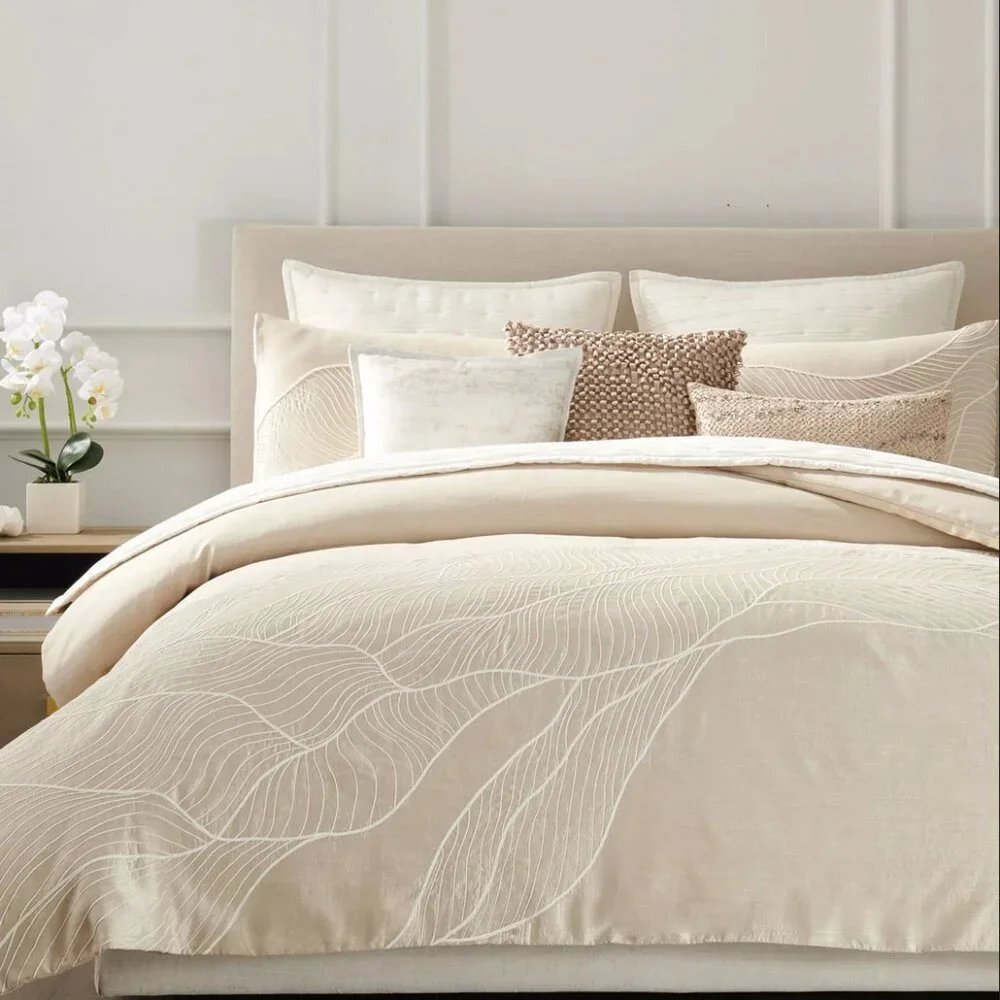 NWOT Donna Karan Home Dune Duvet Cover Set